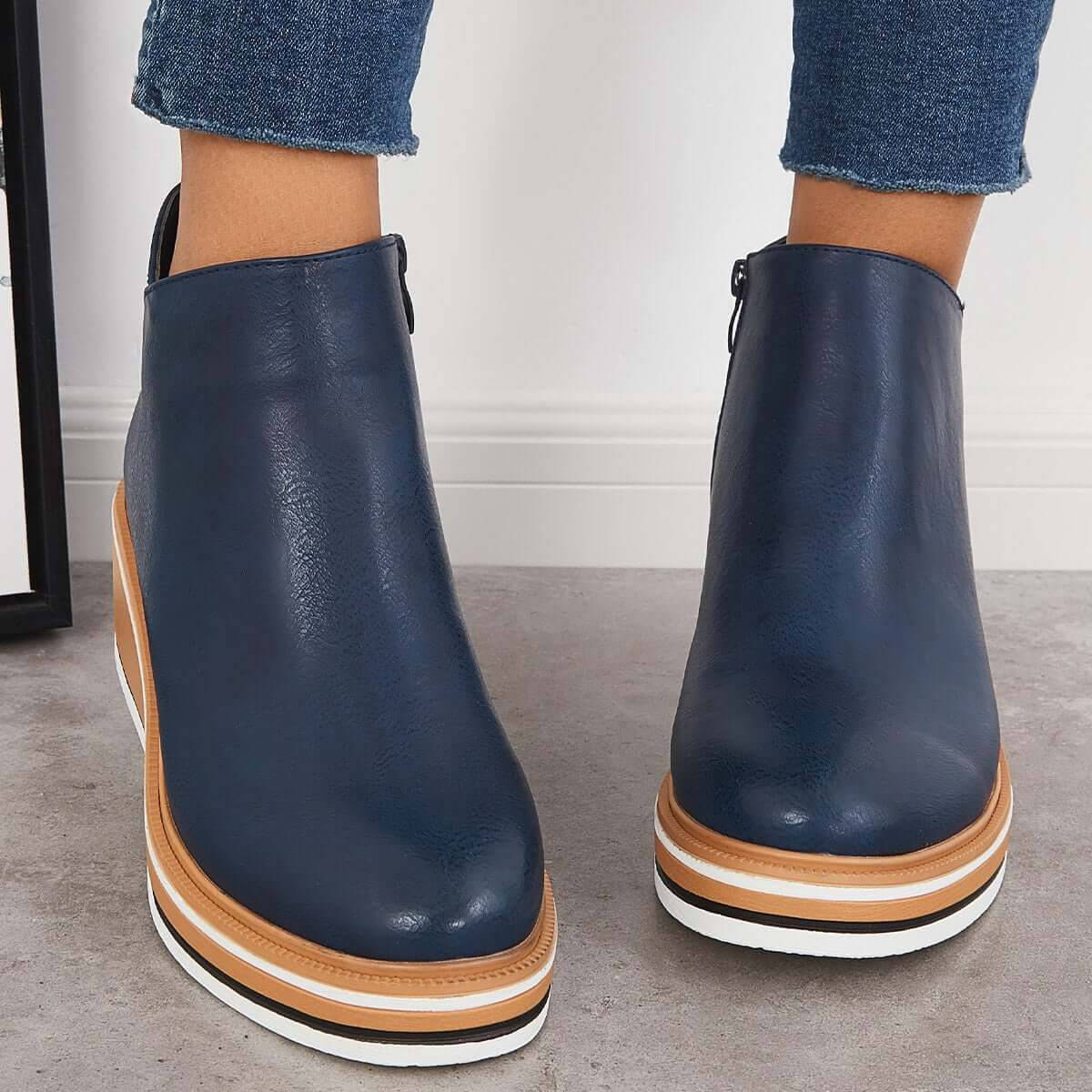 Danielle – Bottes à plateforme tendance