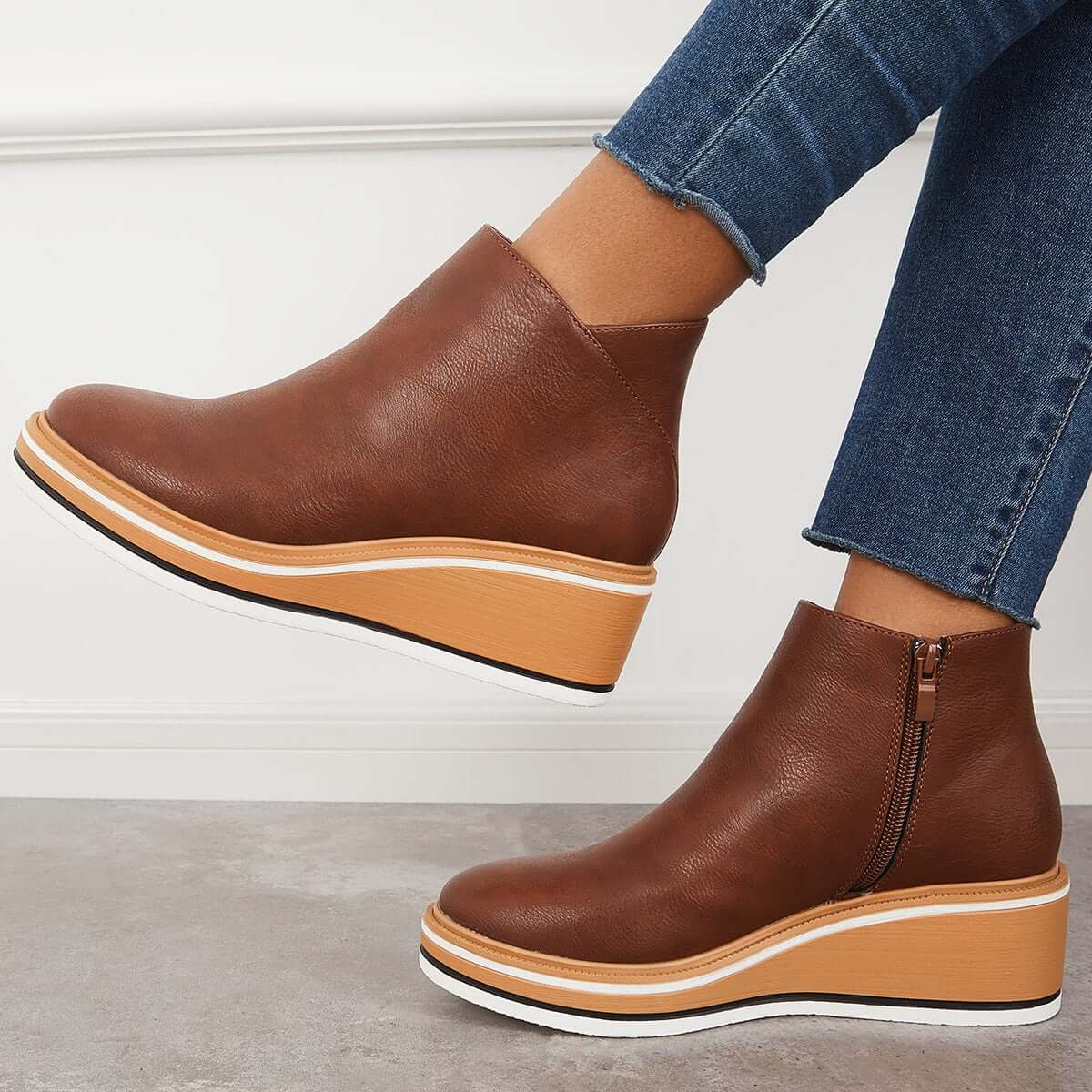 Danielle – Bottes à plateforme tendance