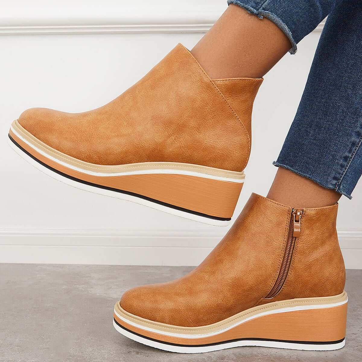 Danielle – Bottes à plateforme tendance