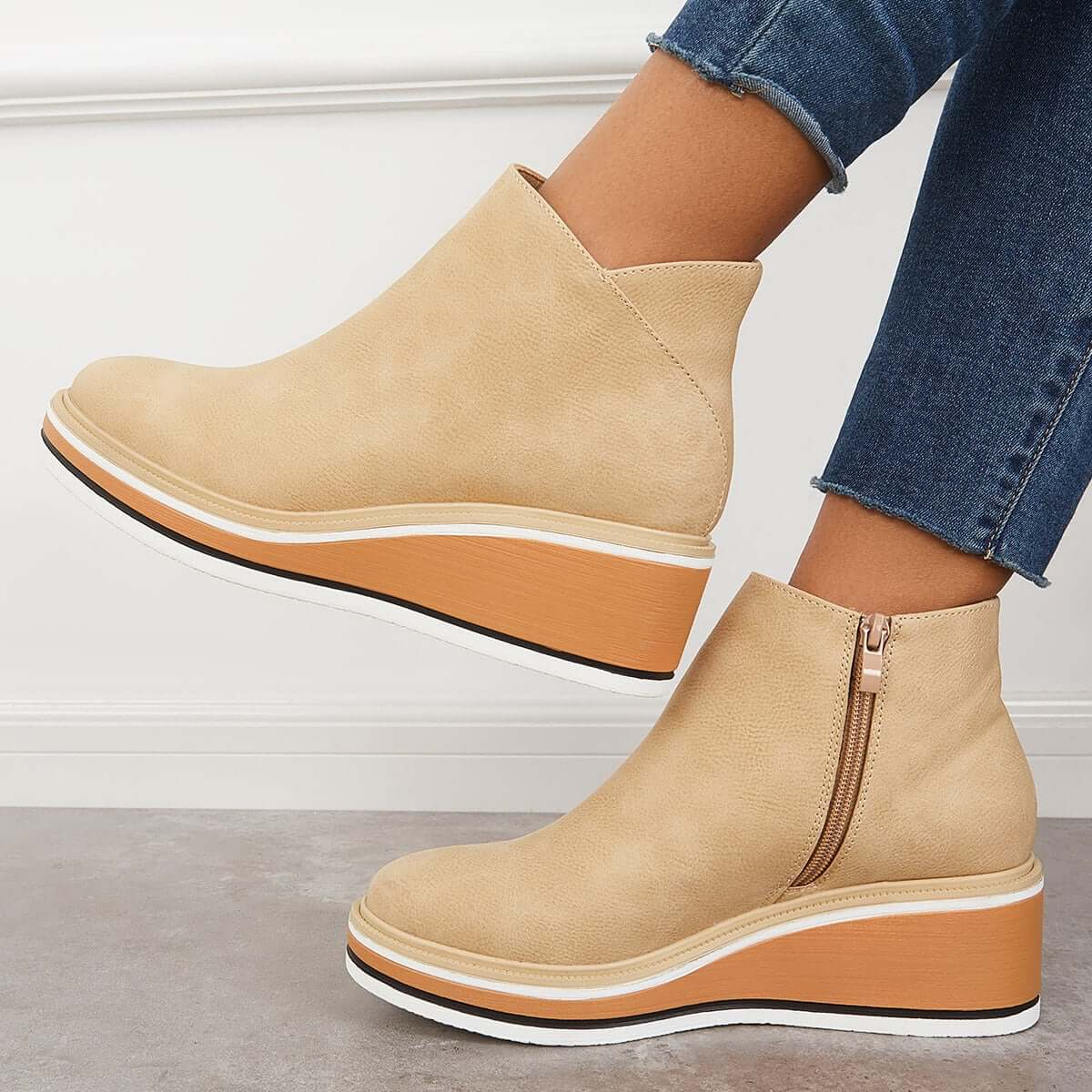 Danielle – Bottes à plateforme tendance