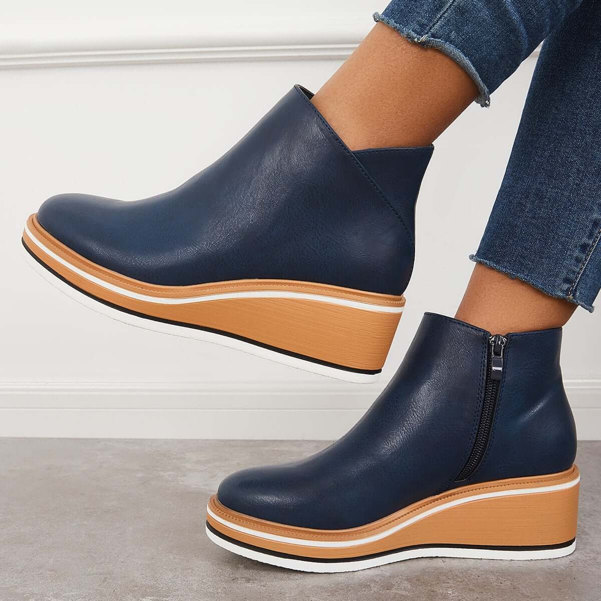 Danielle – Bottes à plateforme tendance