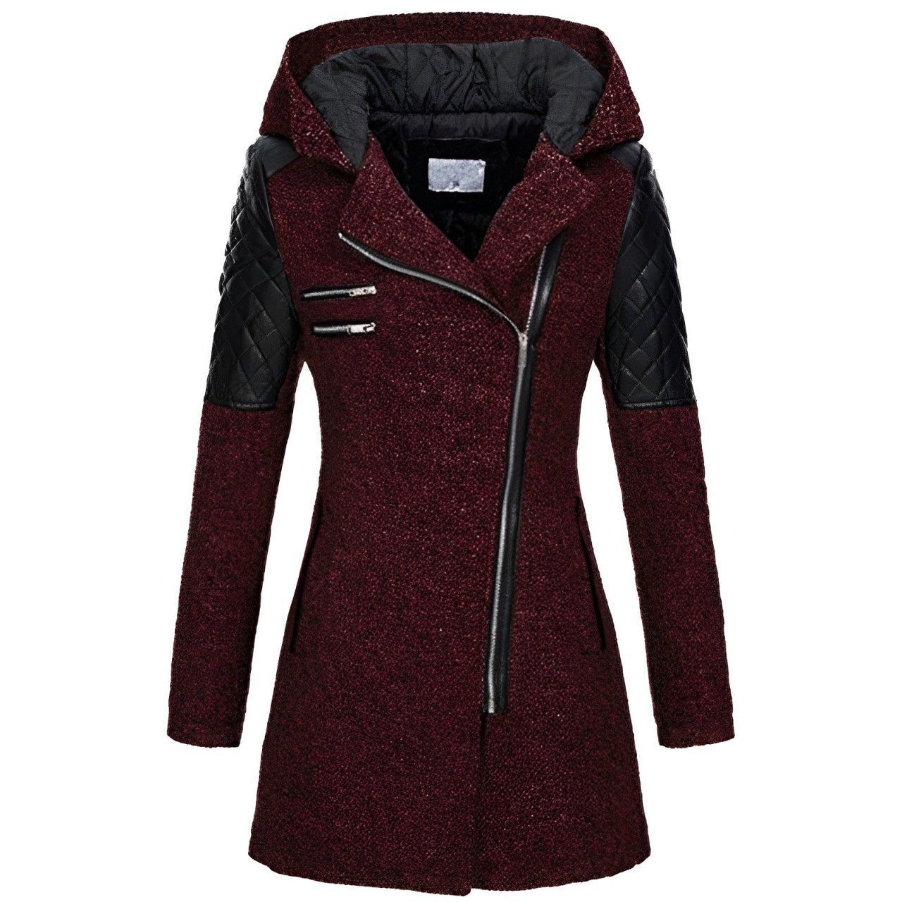Lina - Manteau gothique hiver à capuche