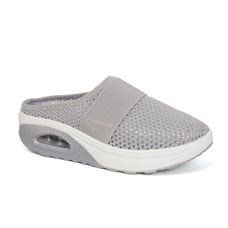 Wendi - Sandales Compensées Slip-On Orthopédiques pour Femmes