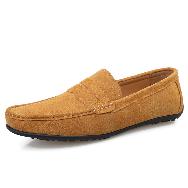 Gibson - Mocassins rétro en daim pour hommes