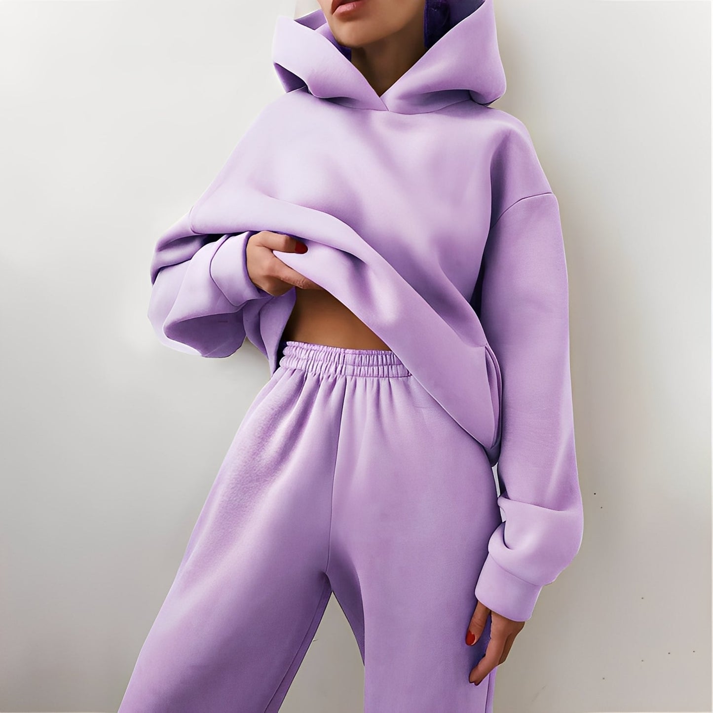 Wenona - Ensemble confortable et décontracté avec capuche pour femmes