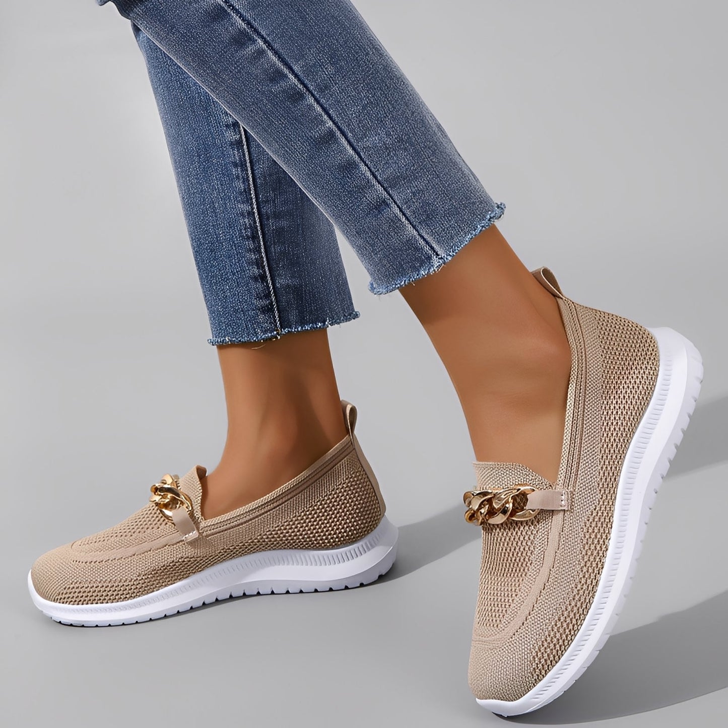 Reanna - Baskets en tissu chic pour dames