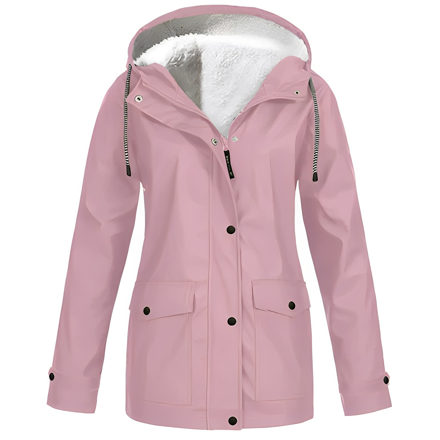 Sherlyn - Manteau à capuche pour femmes avec doublure polaire