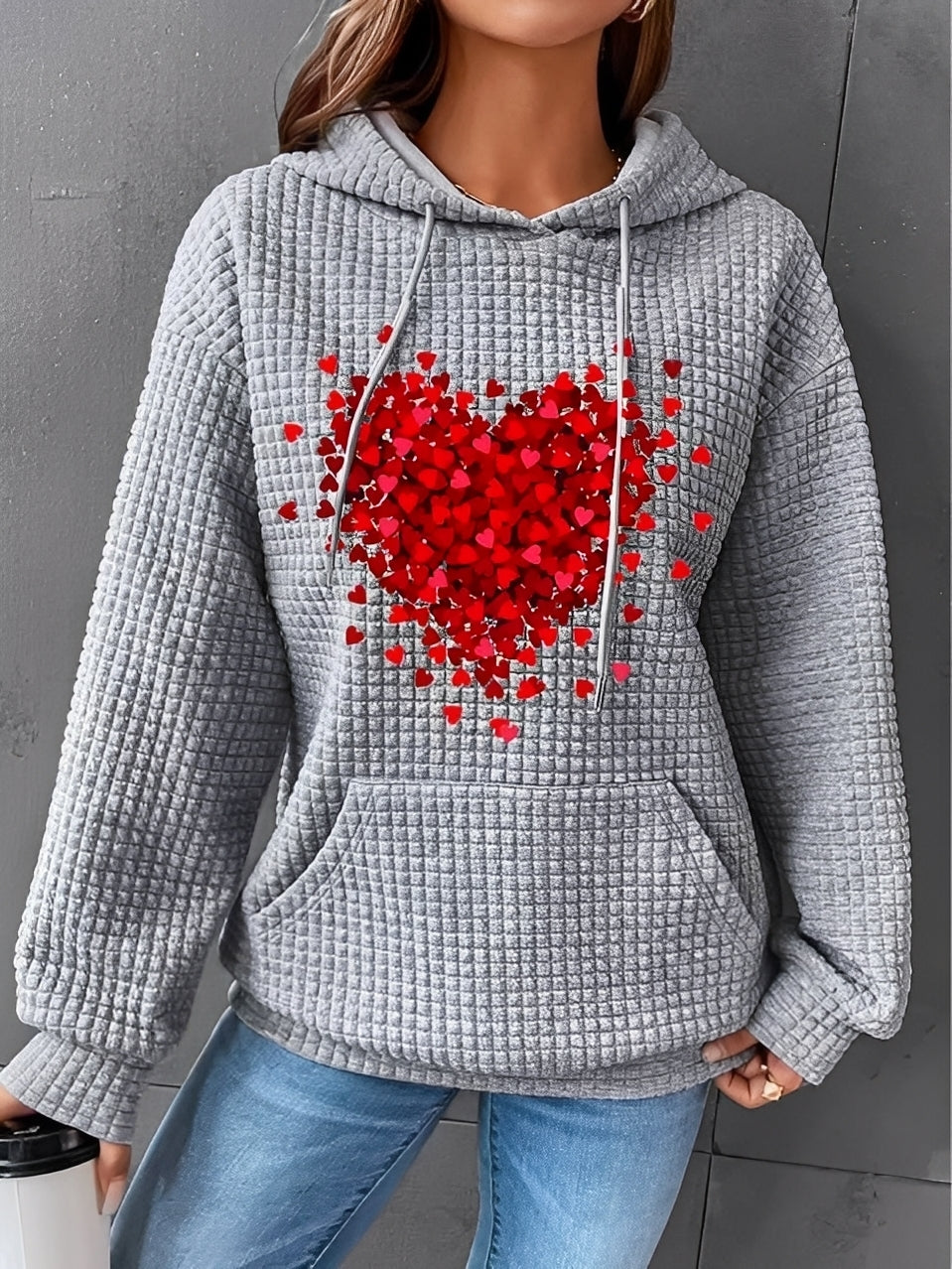 Berenice - Hoodie chaud imprimé pour femmes