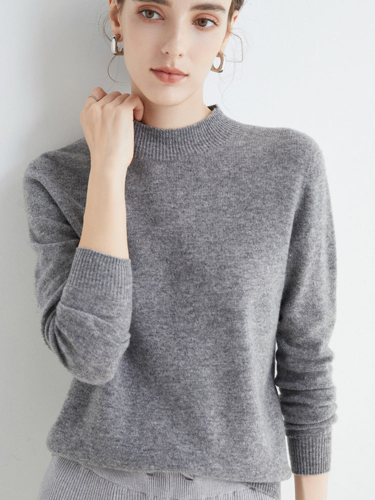 Rhoda - Pull en cachemire basique pour femmes