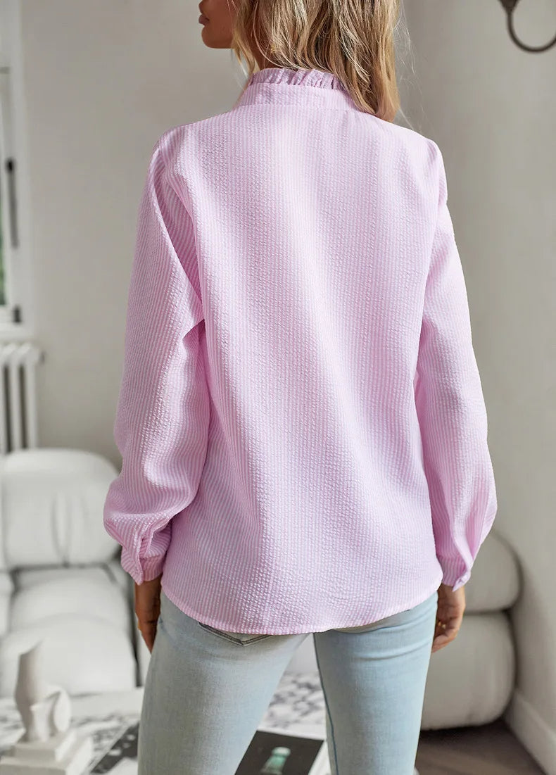 Alva - Blouse Élégante et Stylée pour l'Automne