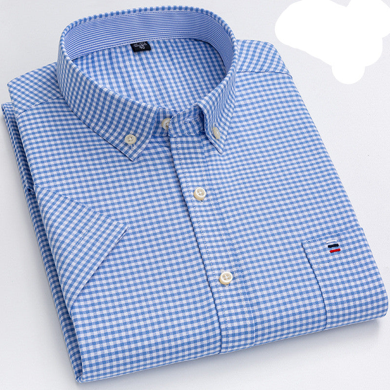 Desmond - Chemise relax et douce avec poche poitrine pour hommes