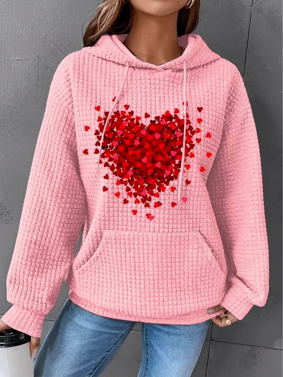 Berenice - Hoodie chaud imprimé pour femmes