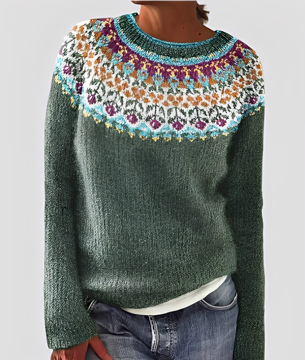 Christal - Pull en laine ample et à la mode pour femmes