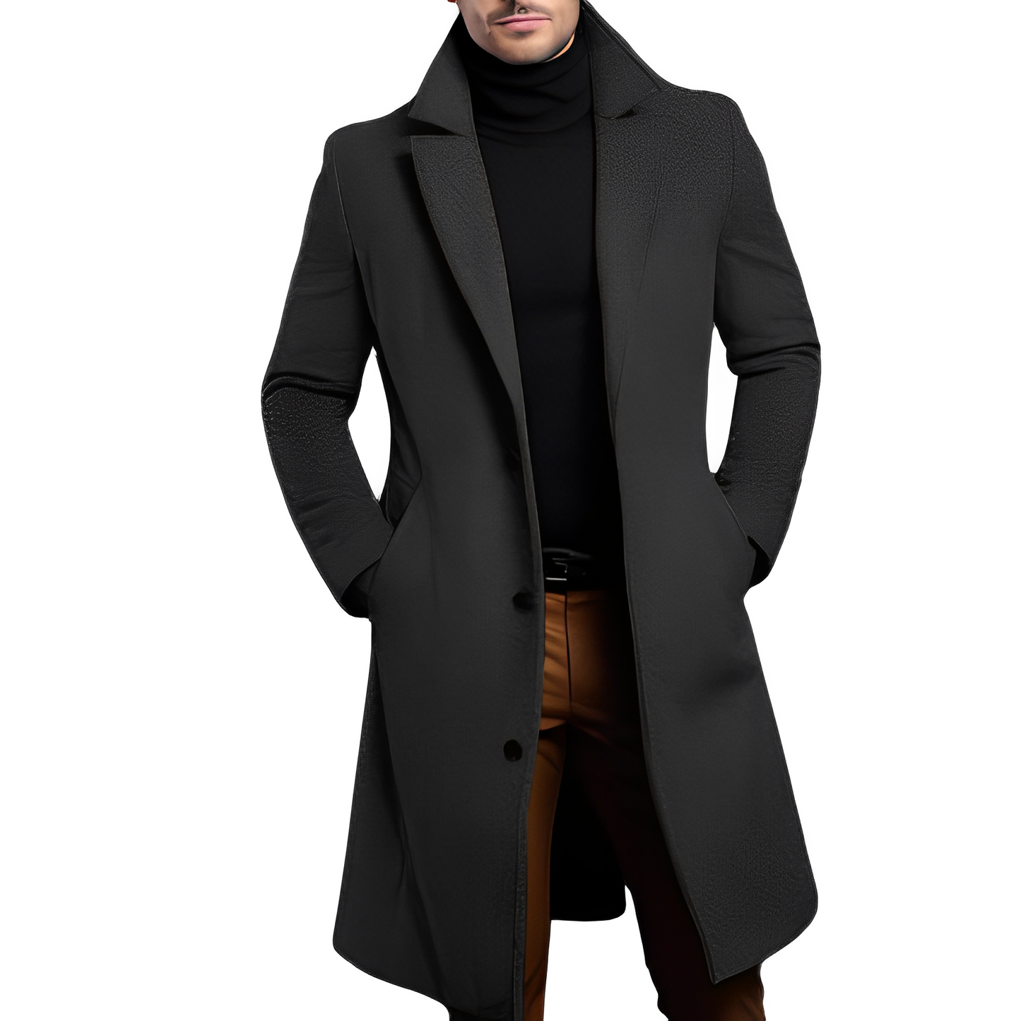 Reilly - Beau manteau pour homme en laine