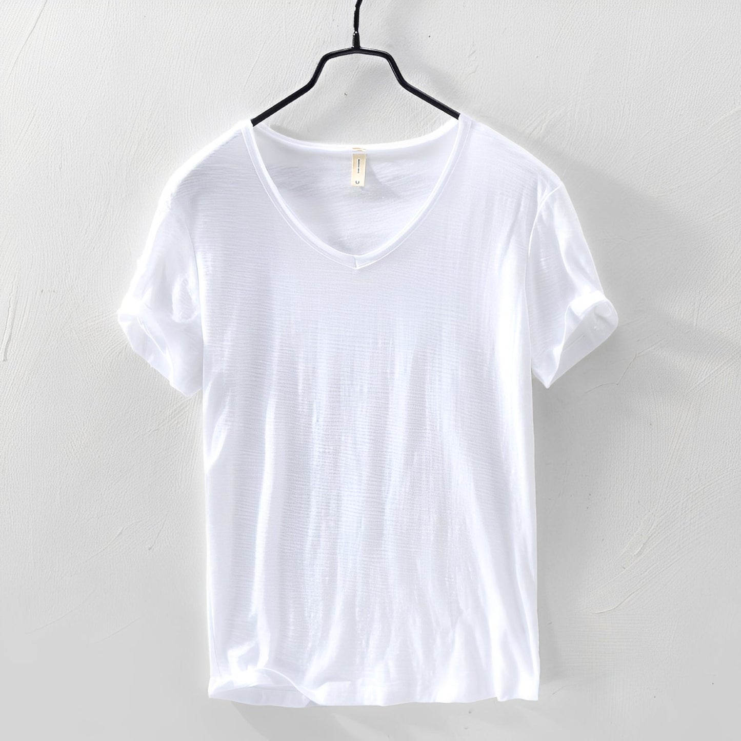 Lardo - T-shirt homme uni et respirant