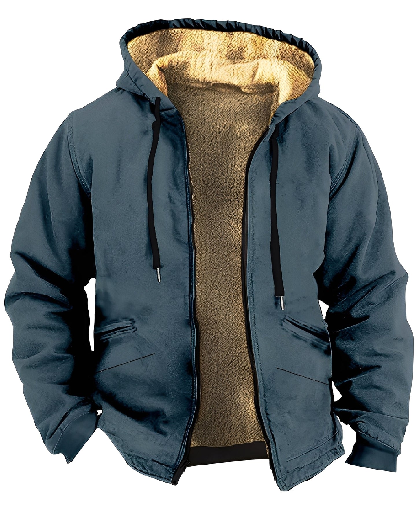 Mervin - Hoodie pour homme en velours coloré