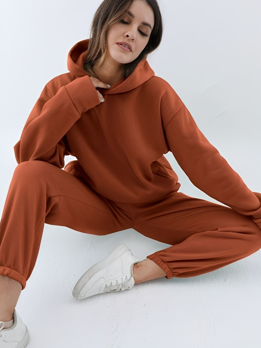 Jasmine - Vêtement de détente ample à capuche pour femmes