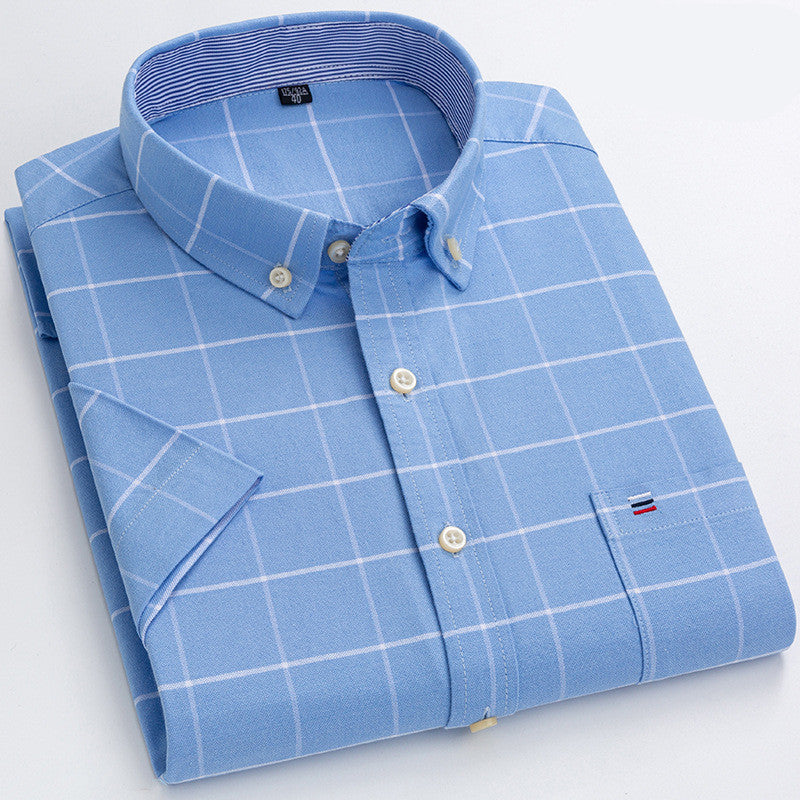 Desmond - Chemise relax et douce avec poche poitrine pour hommes