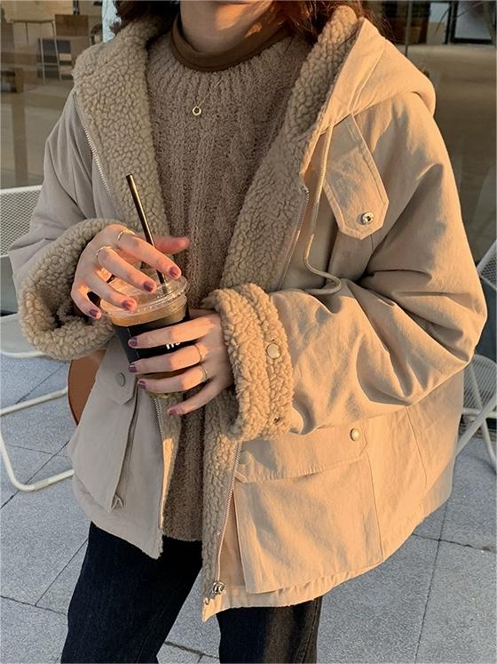 Lavinia - Parka-en polaire réversible - Confort et chaleur
