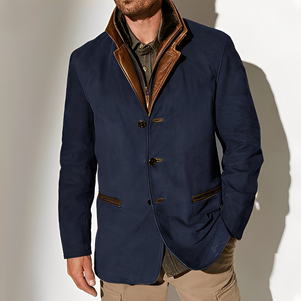 Durward - Blazer classique avec poches pour hommes