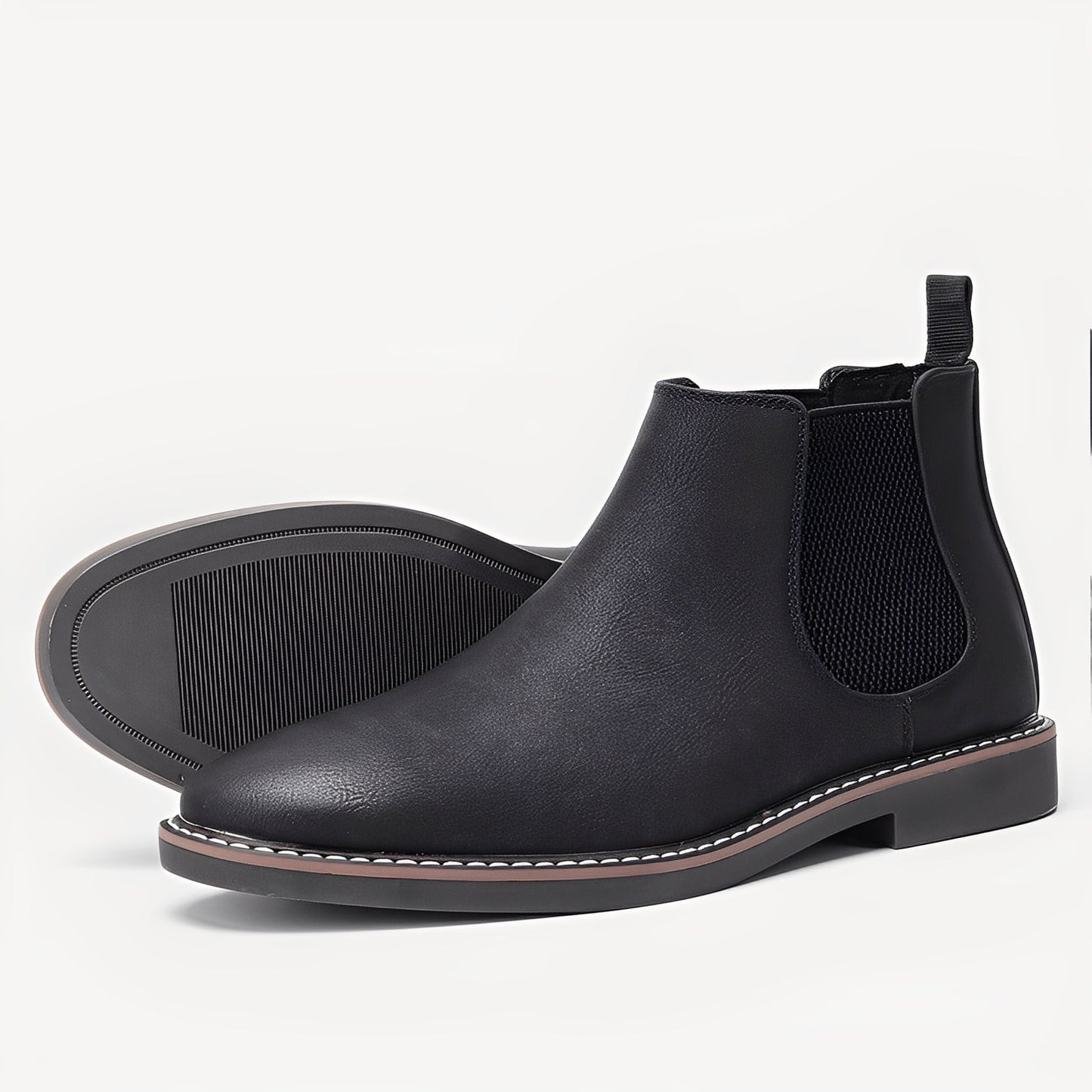 Clifton - Bottes Chelsea en cuir classiques pour hommes