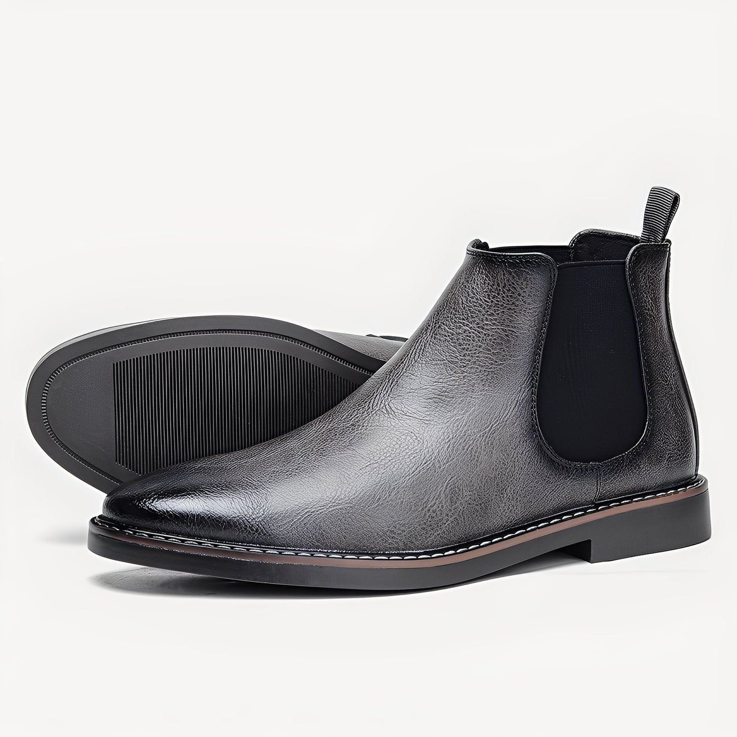 Clifton - Bottes Chelsea en cuir classiques pour hommes