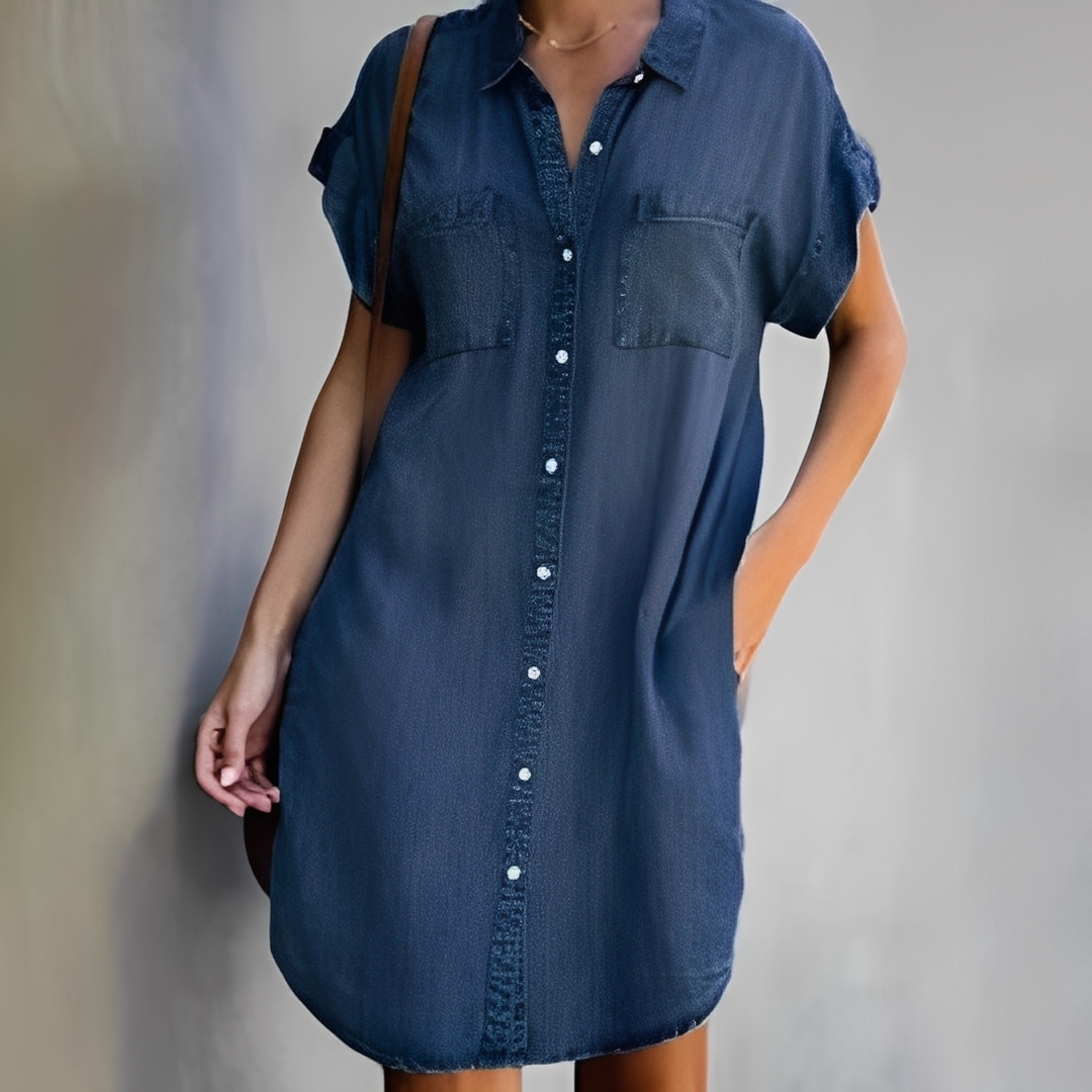 Camillyn - Robe en jean tendance pour femmes