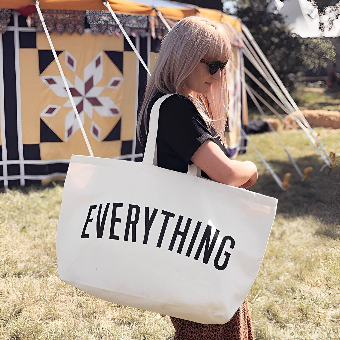 Rowena - Grand sac imprimé écologique pour femmes