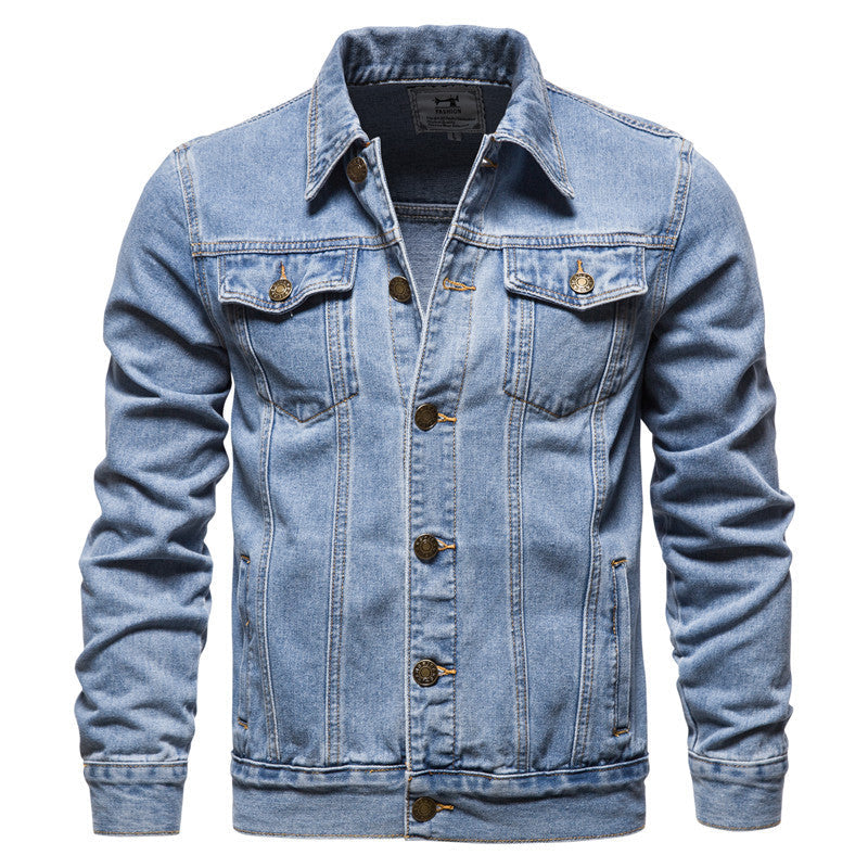 Jameson - Veste Trucker Homme en Jean Classique