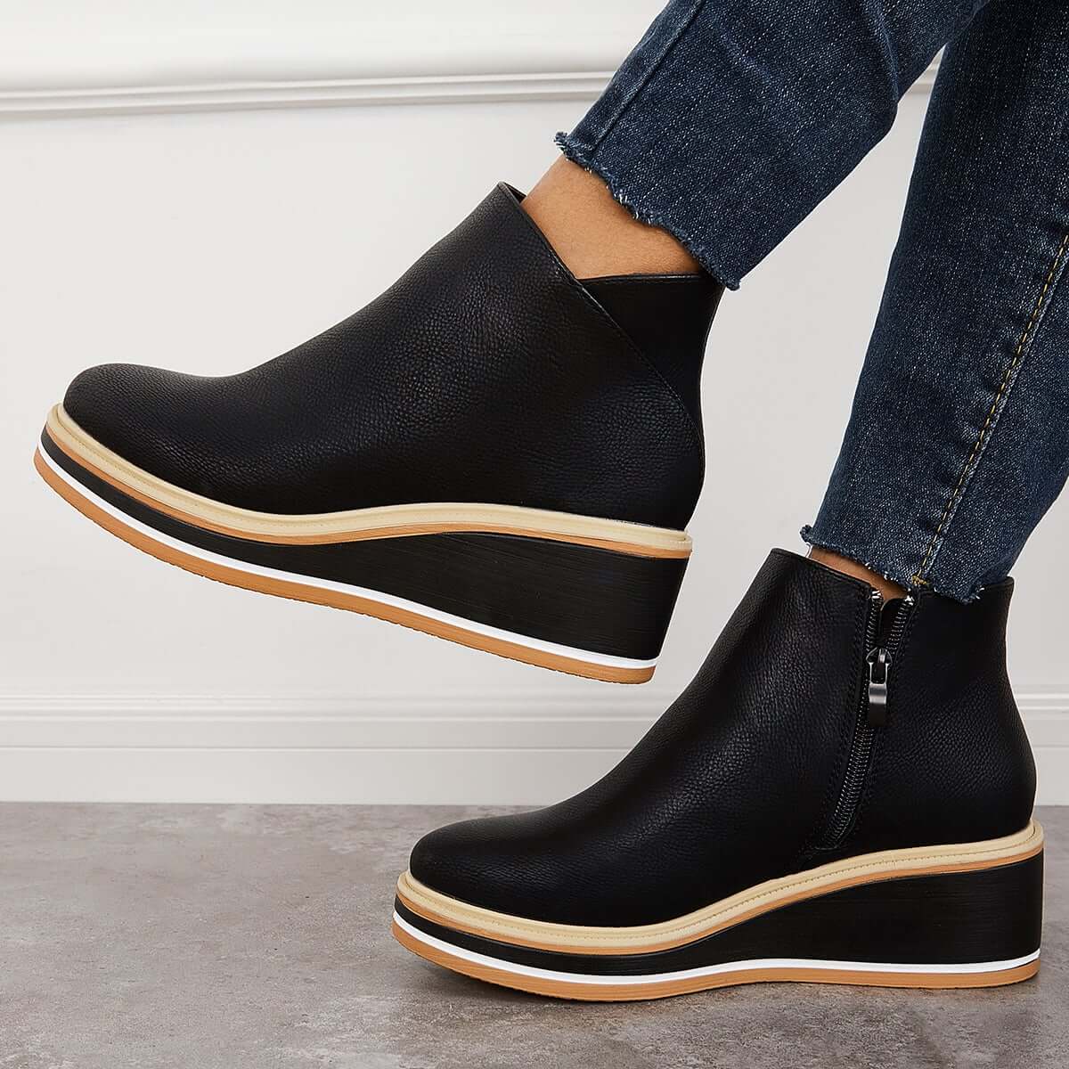 Danielle – Bottes à plateforme tendance