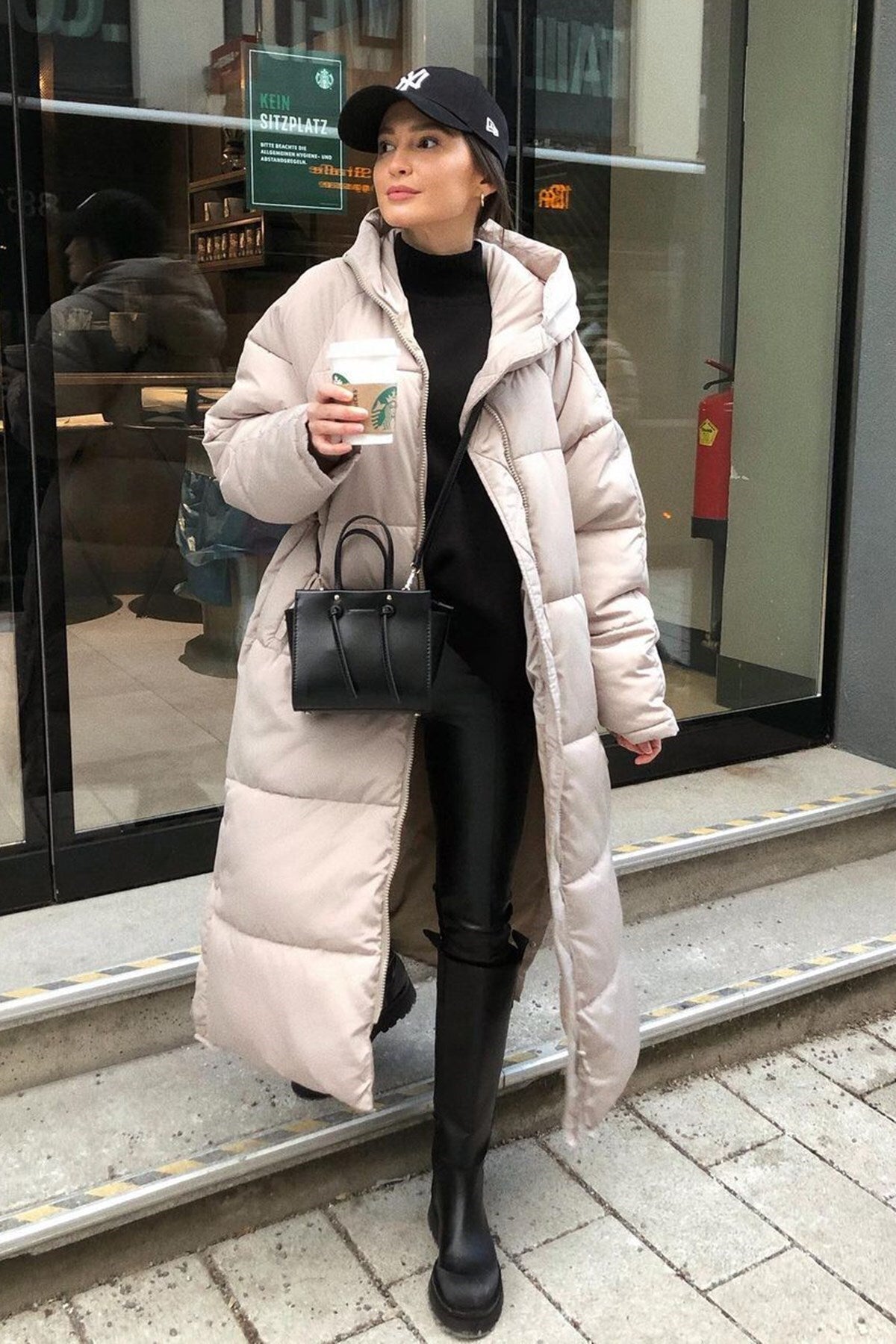 Khloe - Long manteau chaud et rembourré pour femmes