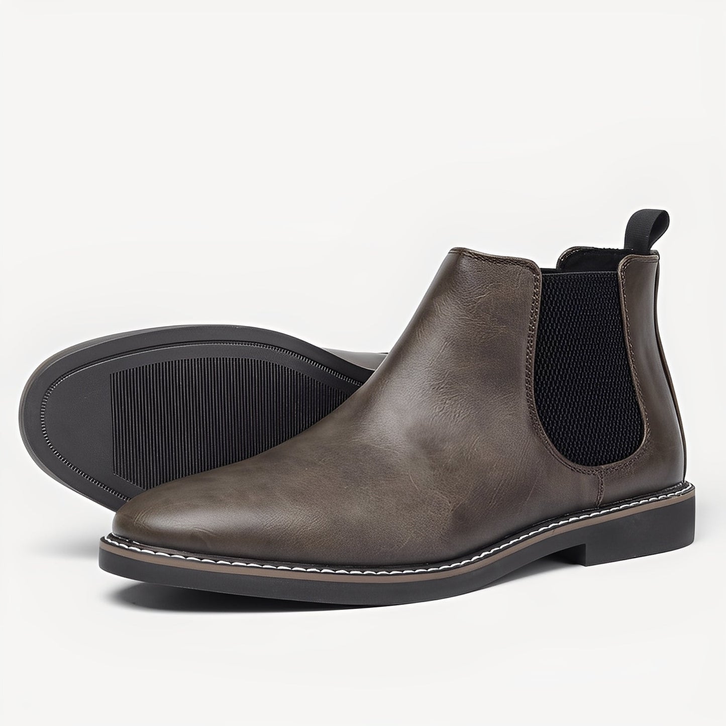 Clifton - Bottes Chelsea en cuir classiques pour hommes