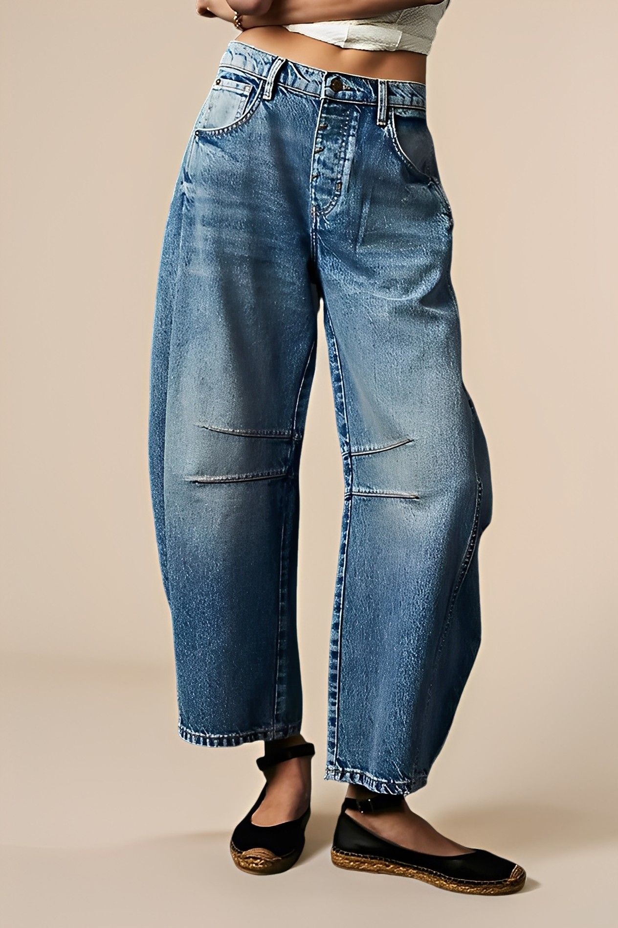 Jocelyn - Jeans amples et relax pour femmes