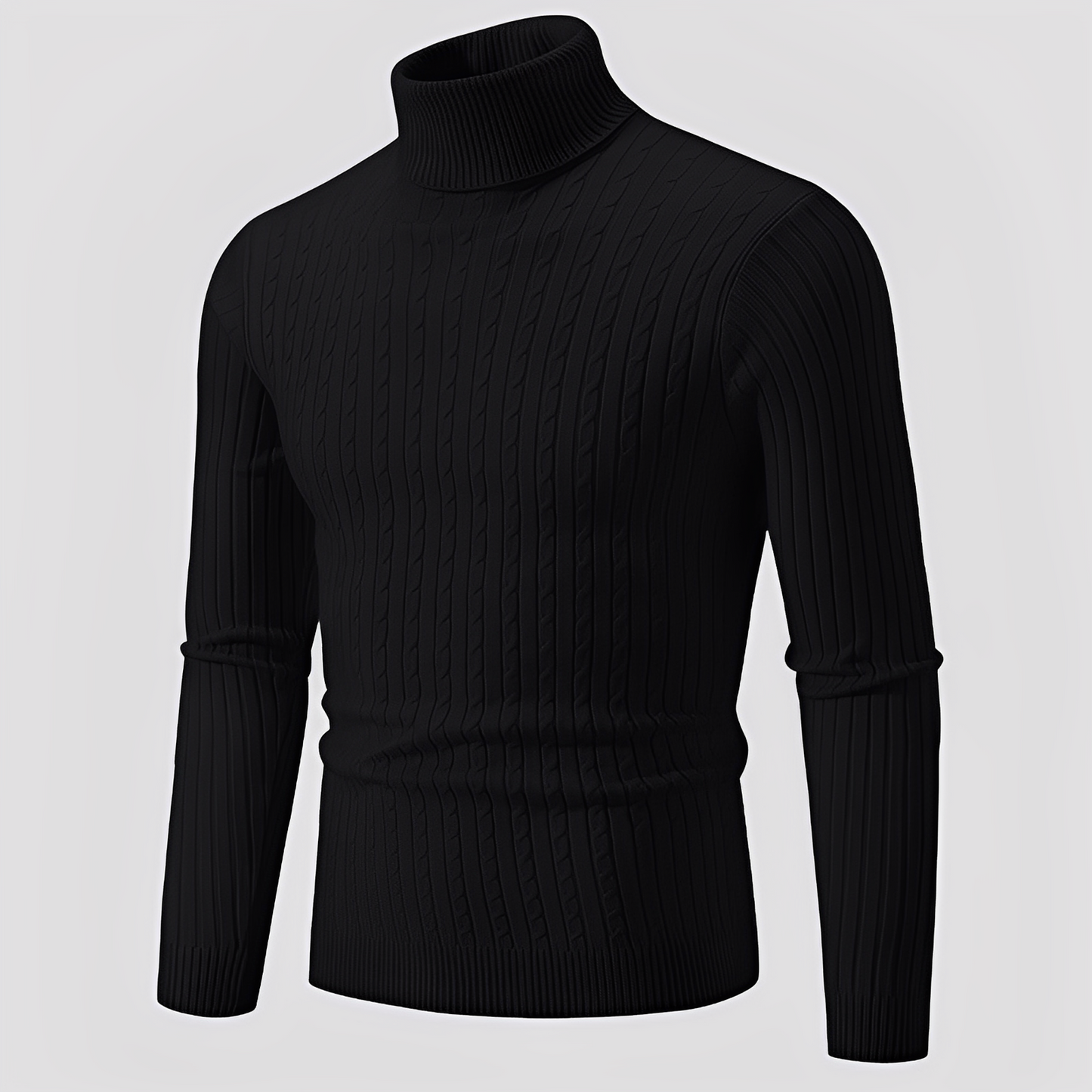 Devin - Modern Turtleneck Sweater for Men