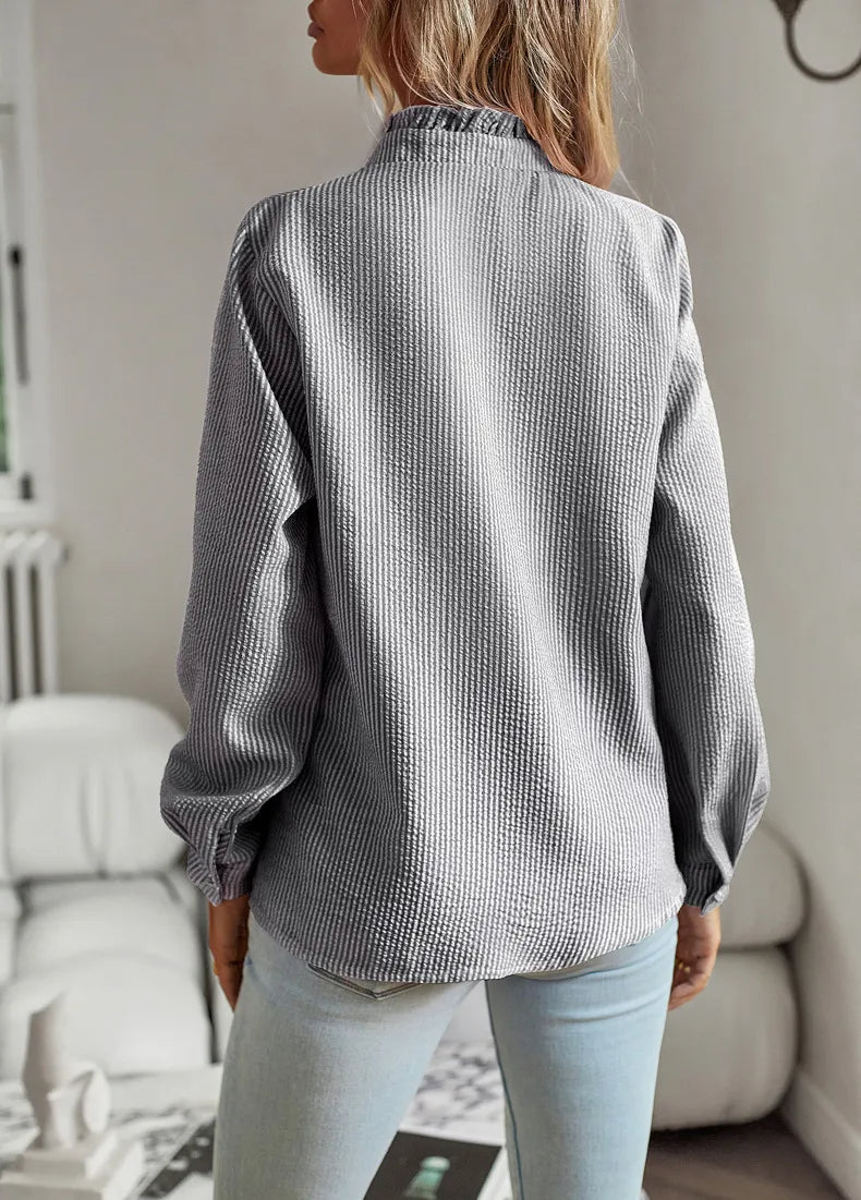 Alva - Blouse Élégante et Stylée pour l'Automne