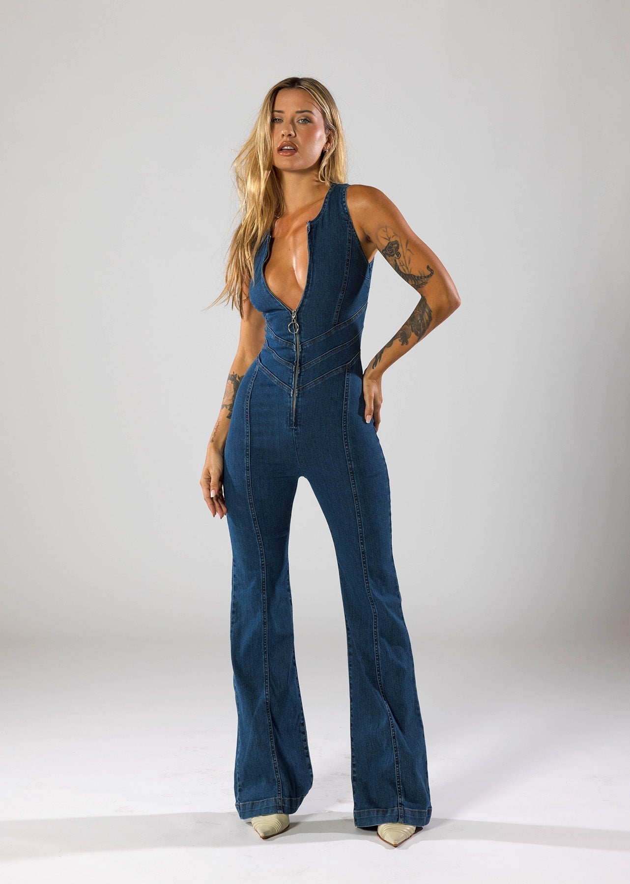 Vivienne – Combinaison en Jean