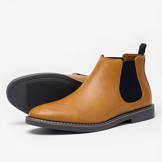 Clifton - Bottes Chelsea en cuir classiques pour hommes