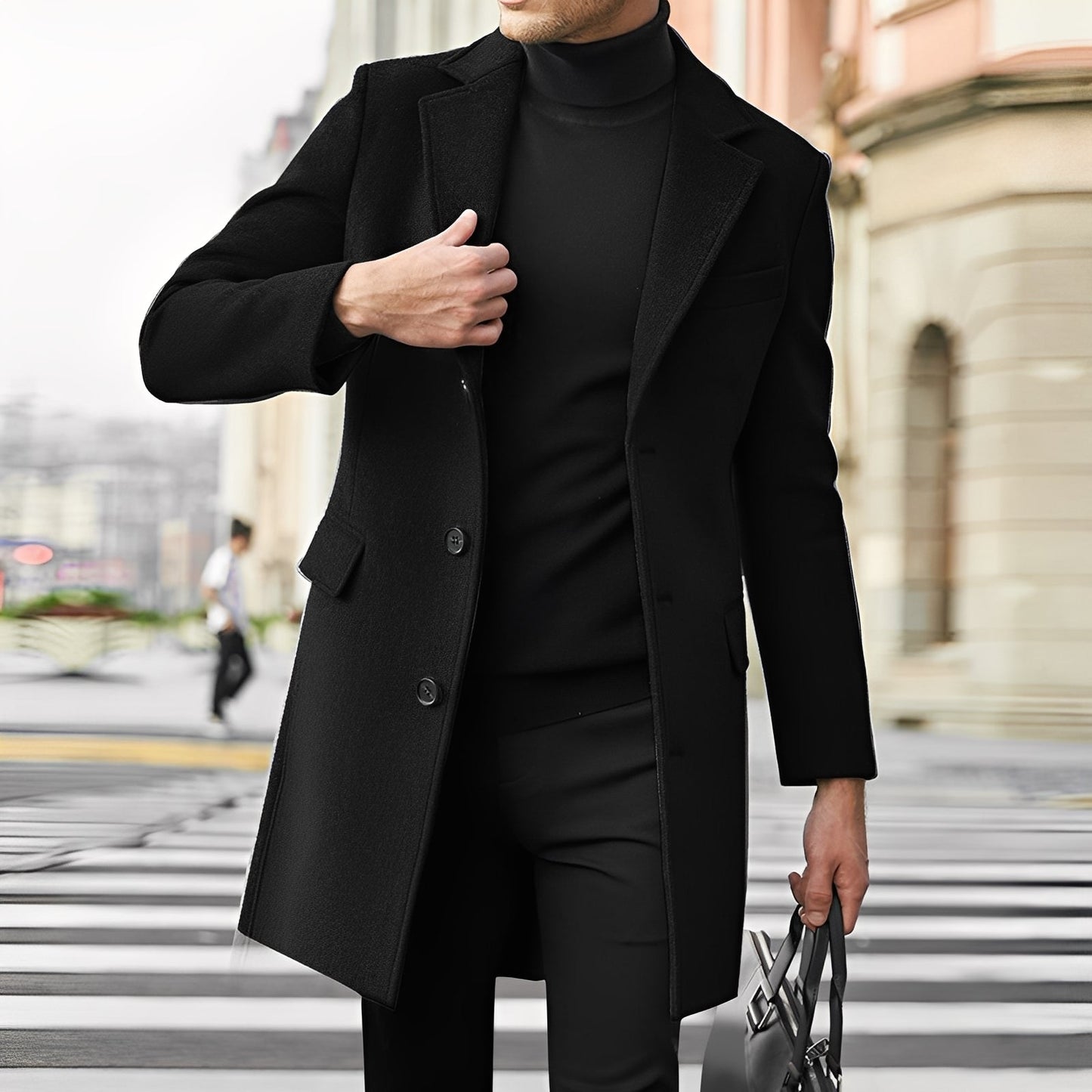 Mathieu - Elegant winter coat for man