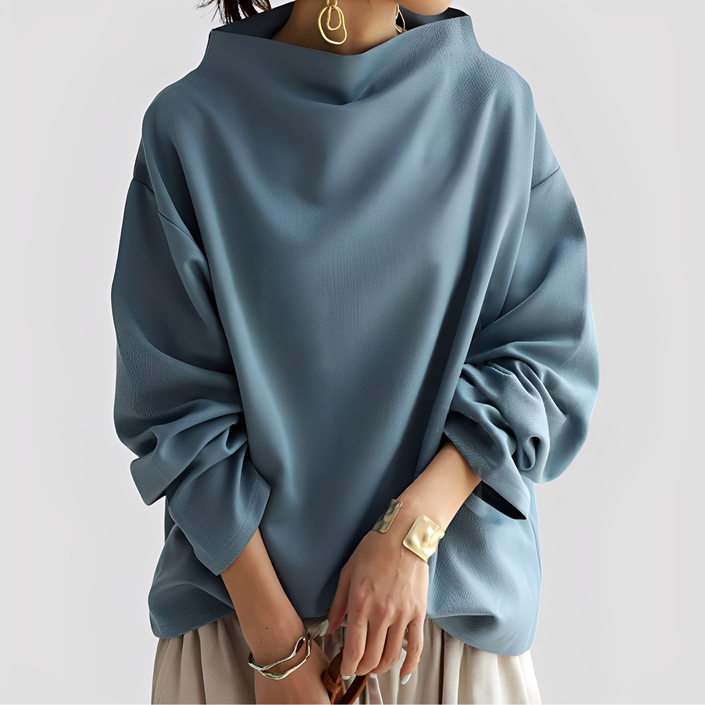 Romayne - Pull à col roulé élégant pour femmes