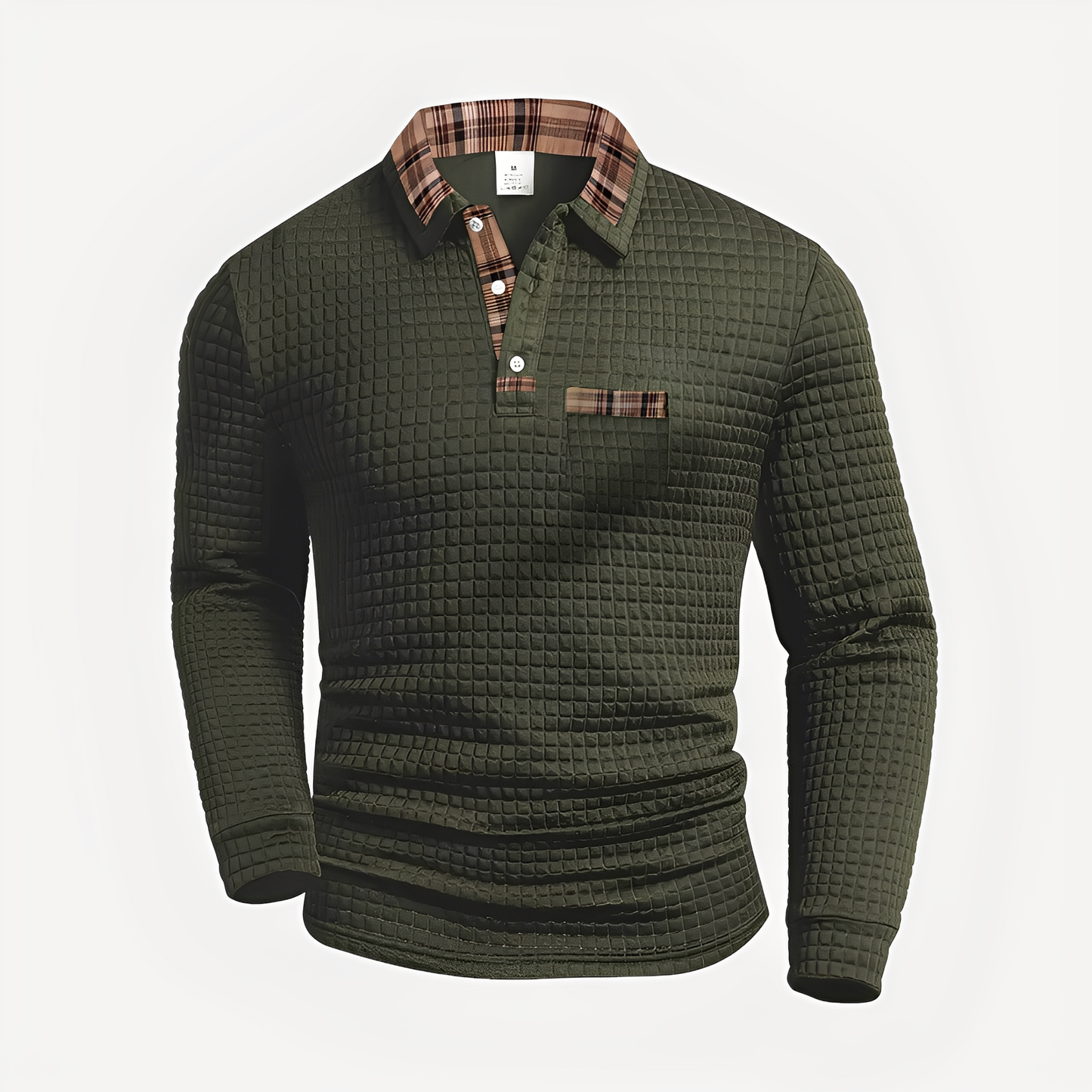 Morris - Polo élégant pour hommes à manches longues