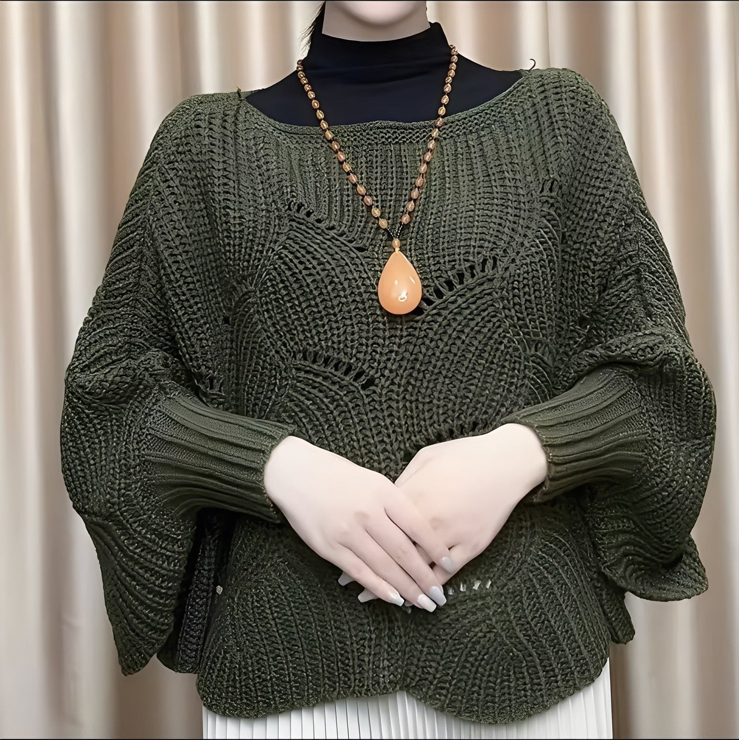 Celestine - Sweat thermique pour femmes à manches larges