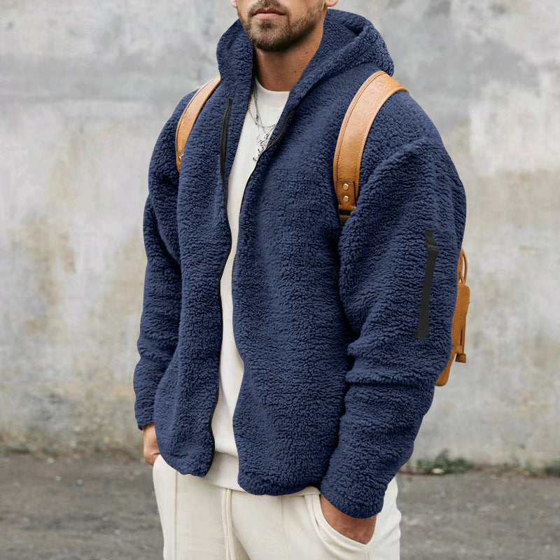 Burton - Manteau en peluche avec capuche pour hommes