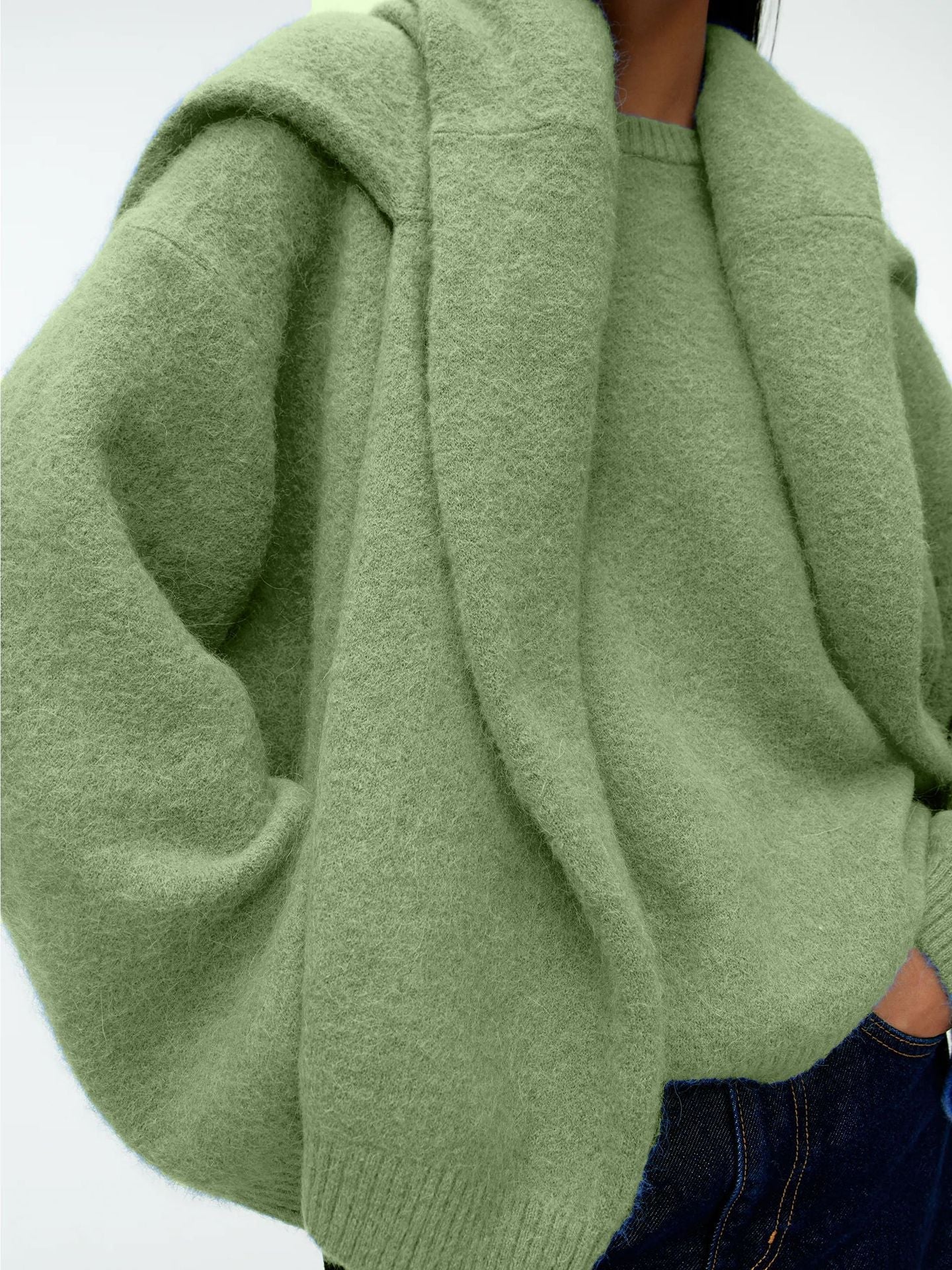 Caelie - Gilet épais et décontracté en cachemire pour femmes