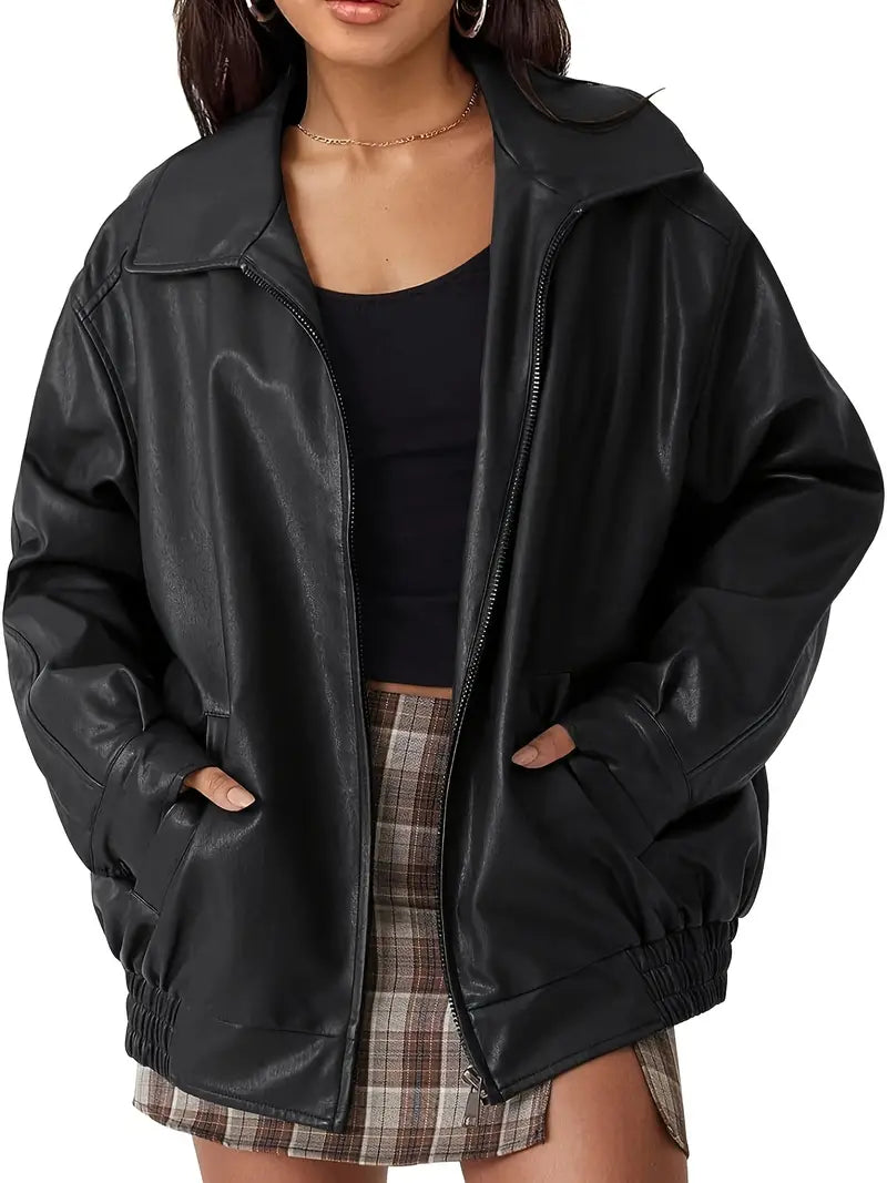 Althea - Le blouson cuir classique