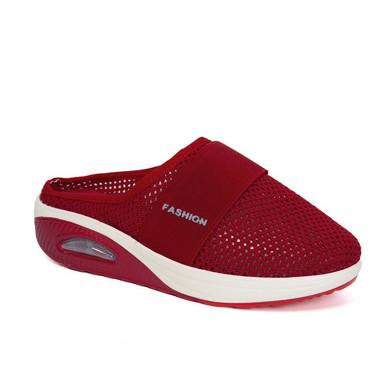 Wendi - Sandales Compensées Slip-On Orthopédiques pour Femmes