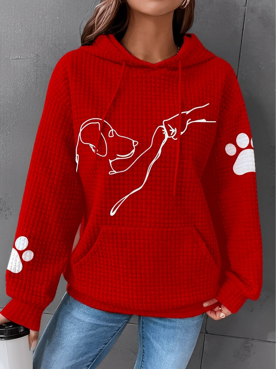 Berenice - Hoodie chaud imprimé pour femmes