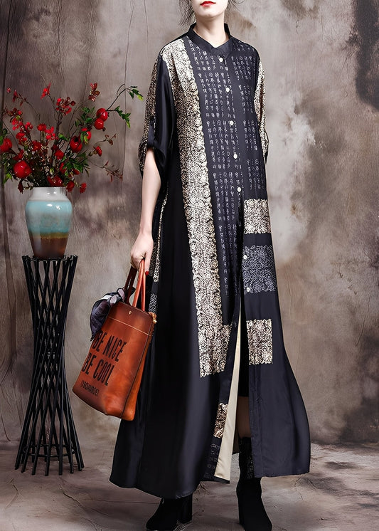 Collins - Longue robe chic avec imprimé pour femmes