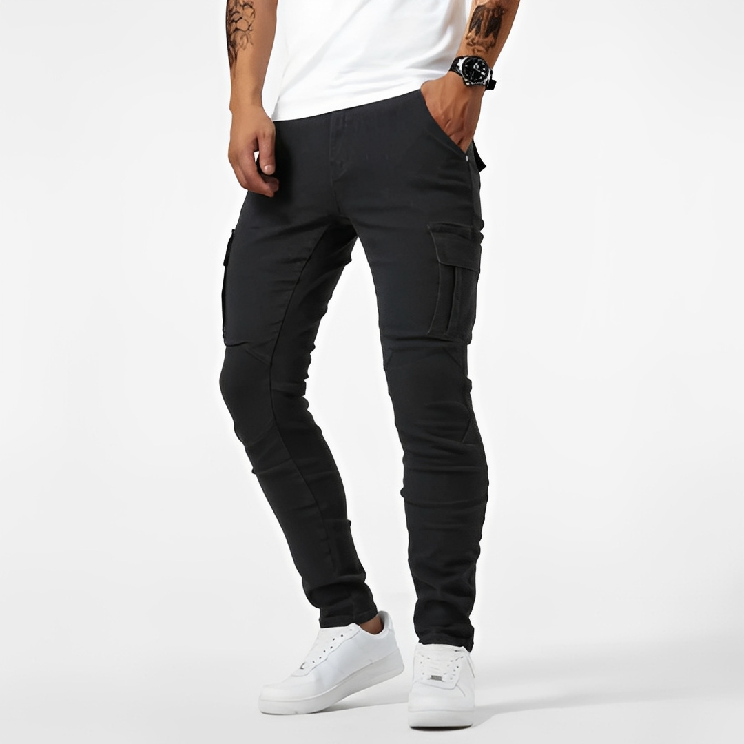 Enzo - Pantalon cargo moderne pour homme