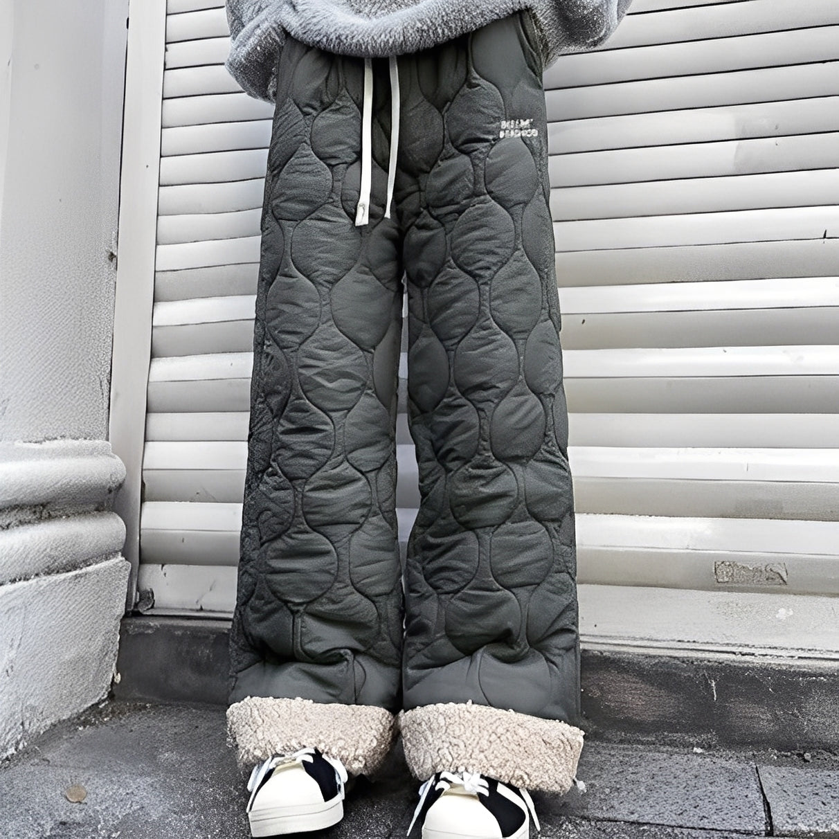 Charles - Chaud, pantalon en polaire matelassée pour hommes