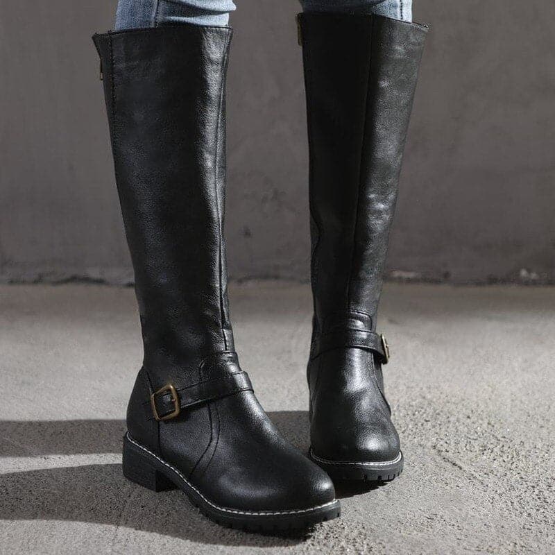 Marly - Bottines Simples avec Boucle pour Femmes